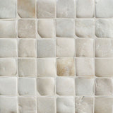 Molar 5 Tan Pebble Mosaic, Backsplash Tiles for Kitchen Walls, Shower and Bathroom Floors (12" X 12") 5 tiles per case