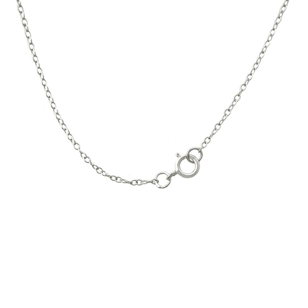 Molly and Emma Sterling Silver Enamel Ladybug Necklace