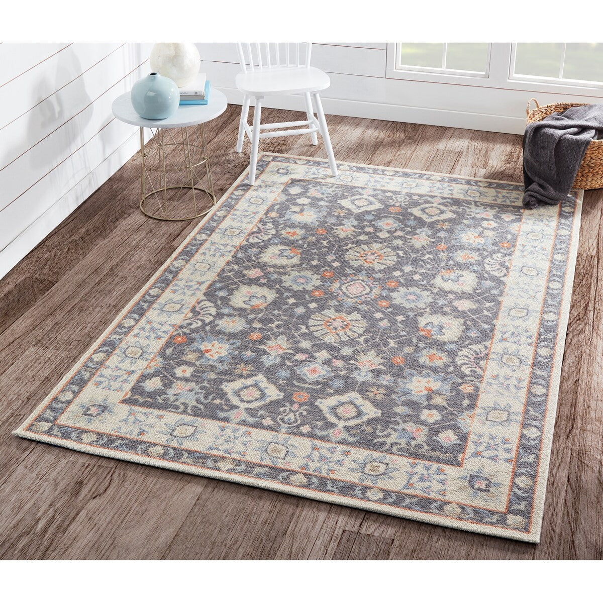 Skyline Decor Charcoal Anatolia Rugs in Rectangle Shape - Big