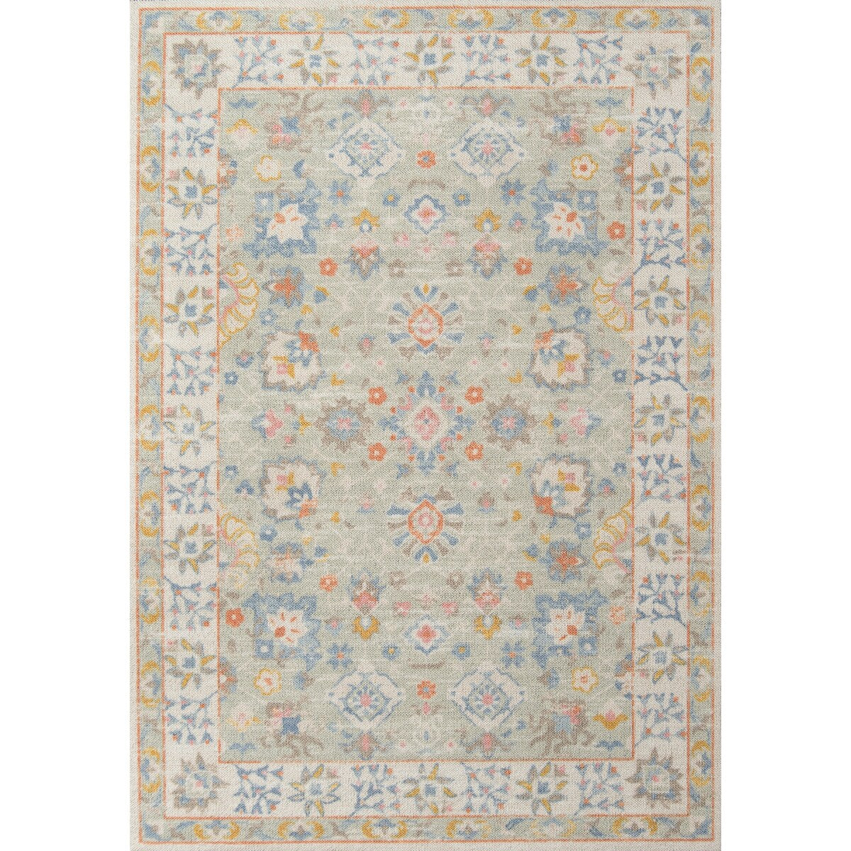 Skyline Decor Charcoal Anatolia Rugs in Rectangle Shape - Big