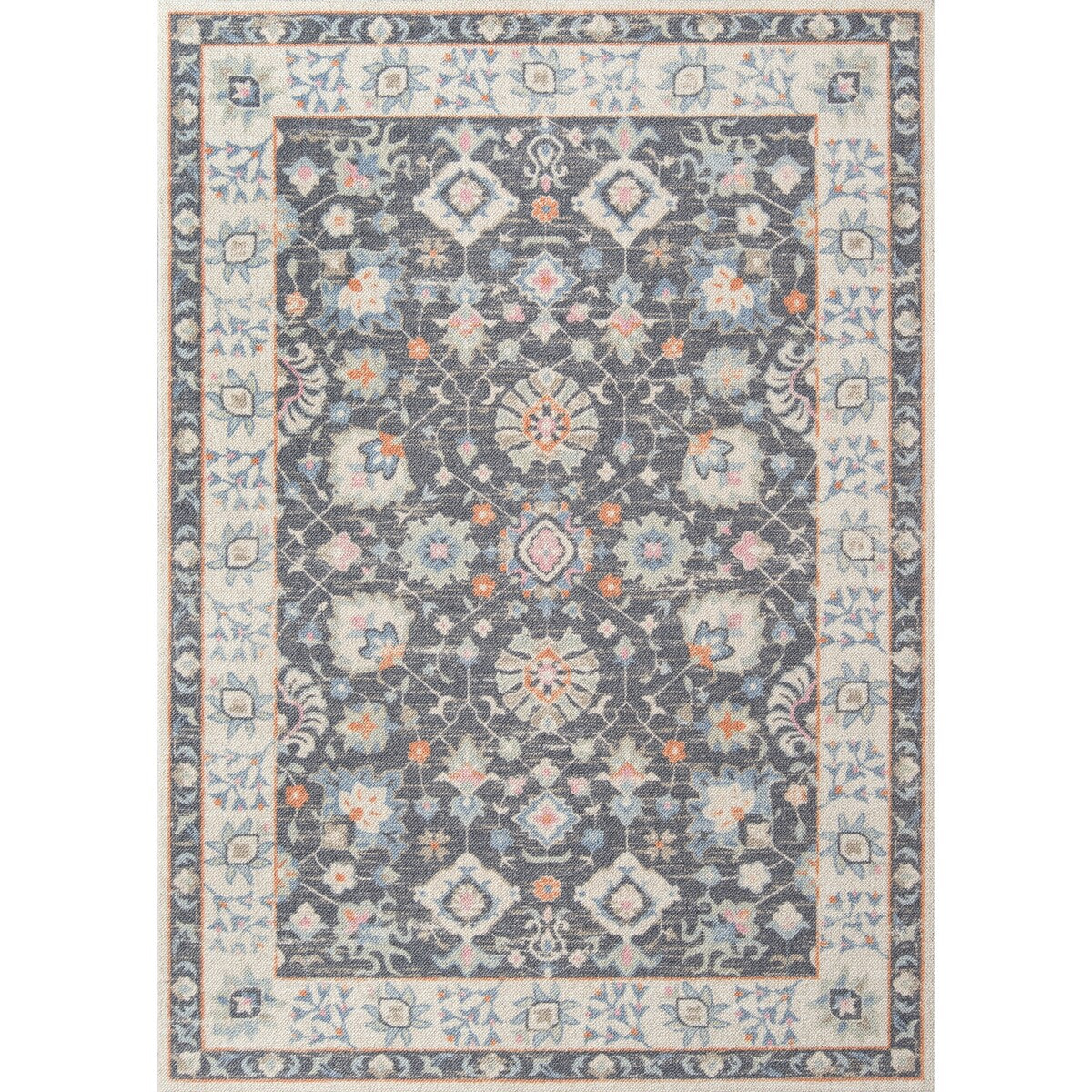 Skyline Decor Charcoal Anatolia Rugs in Rectangle Shape - Big