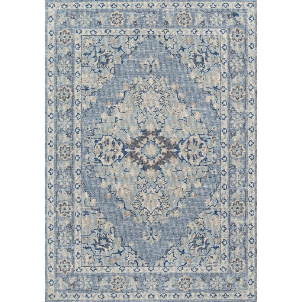 Skyline Decor Blue Anatolia Rugs in Rectangle Shape - Big