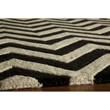 Momeni Delhi Hand Tufted Wool Modern Chevron Area Rug