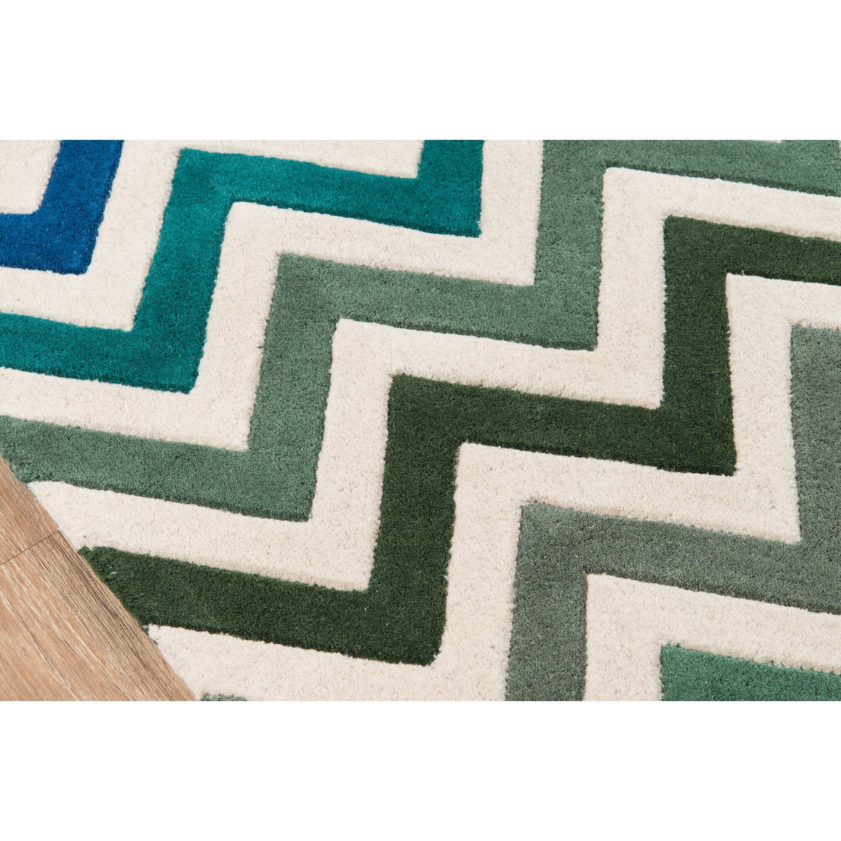 Momeni Delhi Hand Tufted Wool Modern Chevron Area Rug