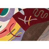 Momeni New Wave Hand Tufted New Zealand Wool Contemporary Abstract Area Rug
