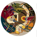 Momeni New Wave Hand Tufted New Zealand Wool Contemporary Abstract Area Rug