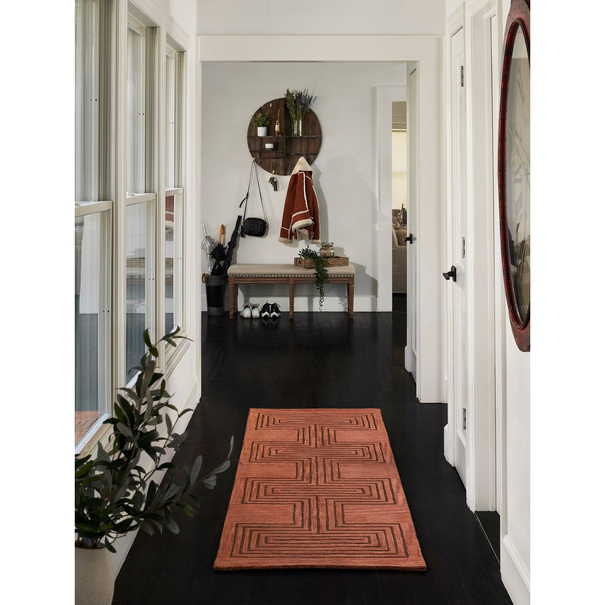 Momeni Simba Geometric Wool Area Rug