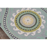 Momeni Suzani Hook Hand Hooked Wool Damask Area Rug