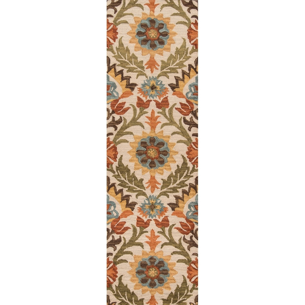 Momeni Tangier Hand-tufted Wool Floral Area Rug