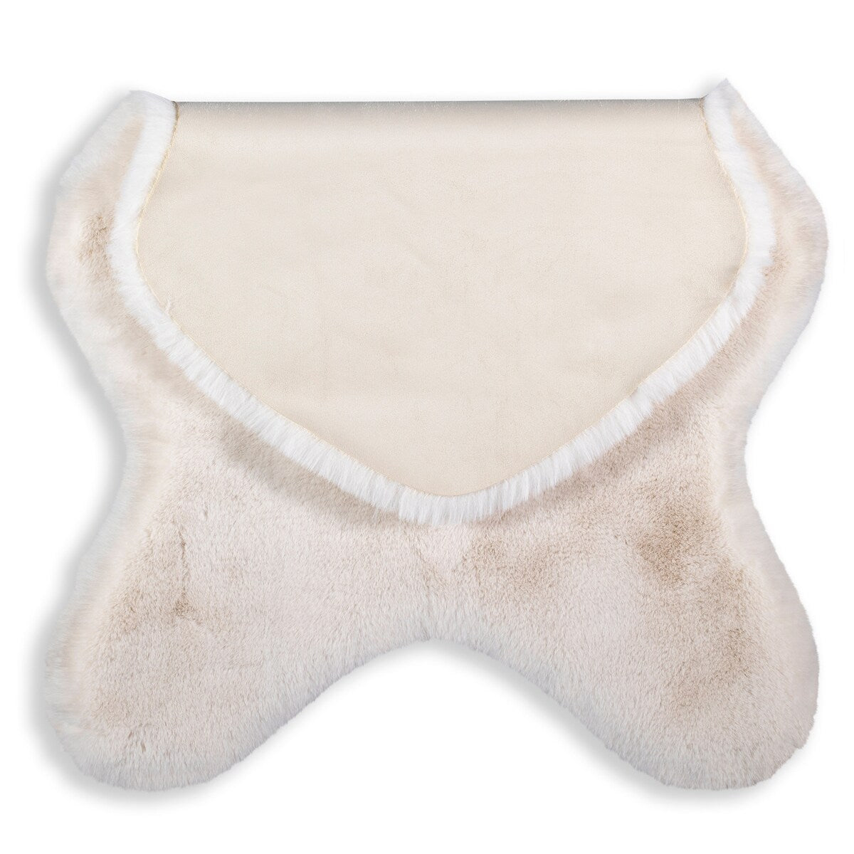 Mon Chateau Luxury Collection 29" x 44" Luxe Faux Fur Rug - 44"L x 29"W x 44"H
