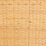 Monaco Modern Bohemian Oak Brown Finished Mahogany Wood and Natural Rattan Dining Chair