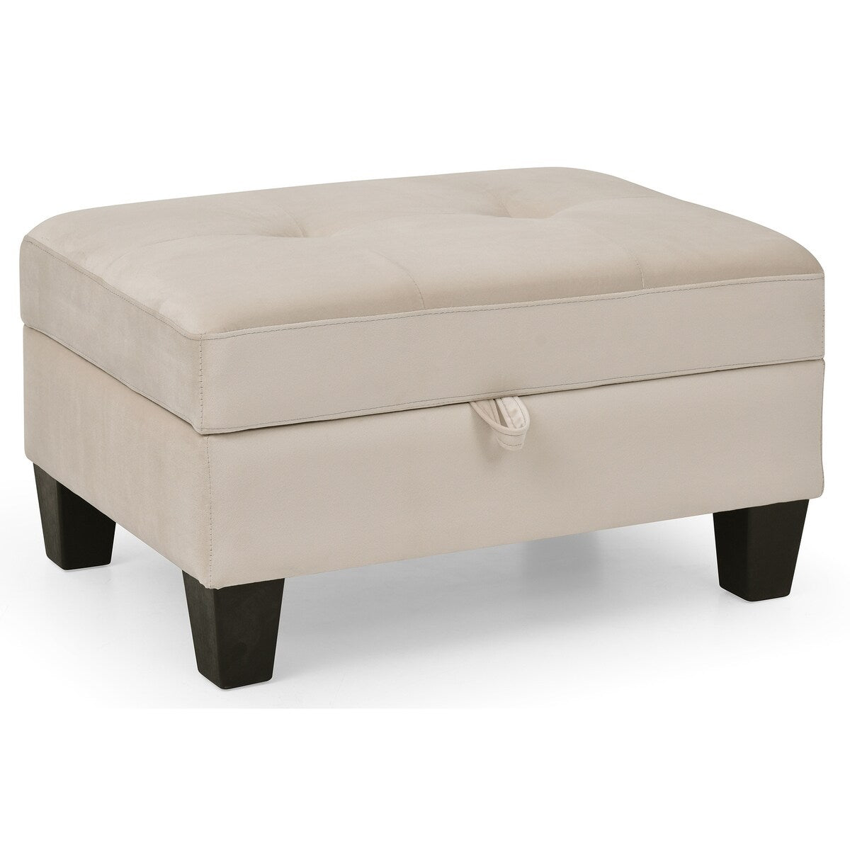 Monaco Tufted Storage Ottoman