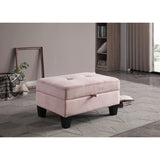 Monaco Tufted Storage Ottoman