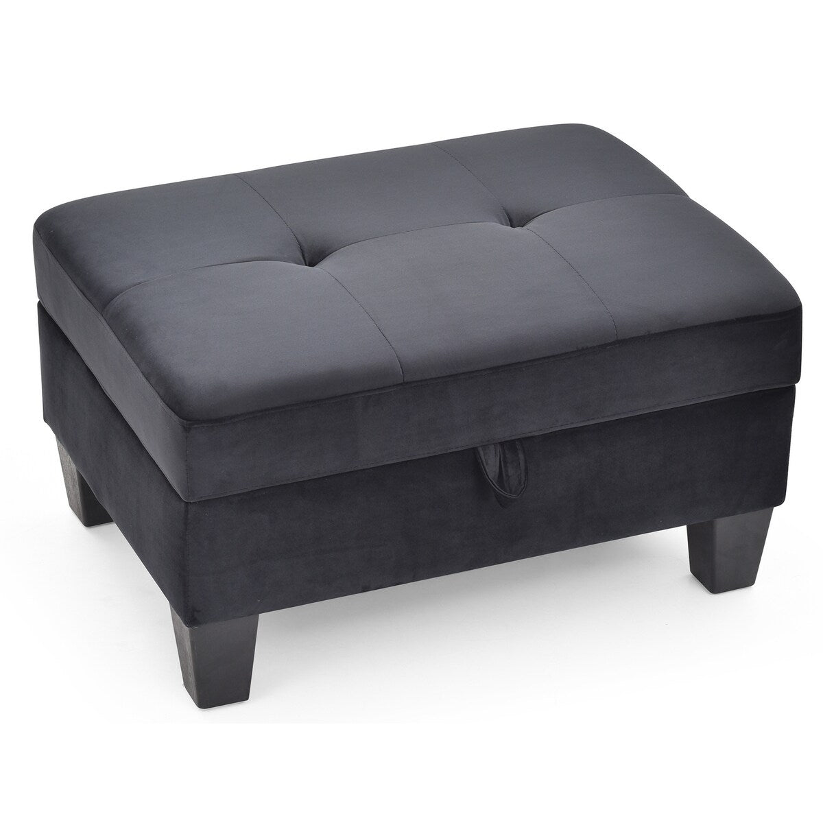 Monaco Tufted Storage Ottoman