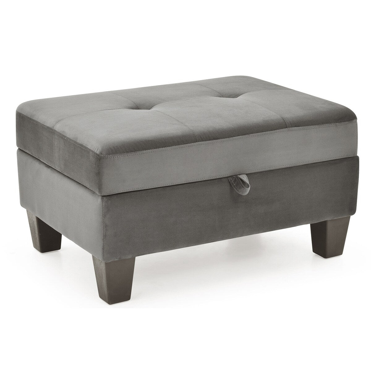 Monaco Tufted Storage Ottoman