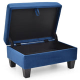 Monaco Tufted Storage Ottoman