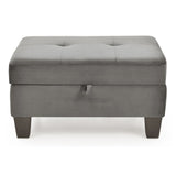 Monaco Tufted Storage Ottoman