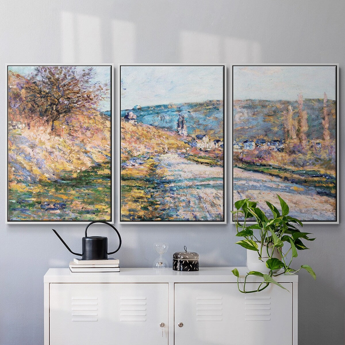 Monet - Multi Piece Framed Canvas