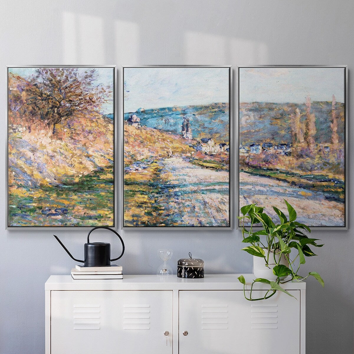 Monet - Multi Piece Framed Canvas