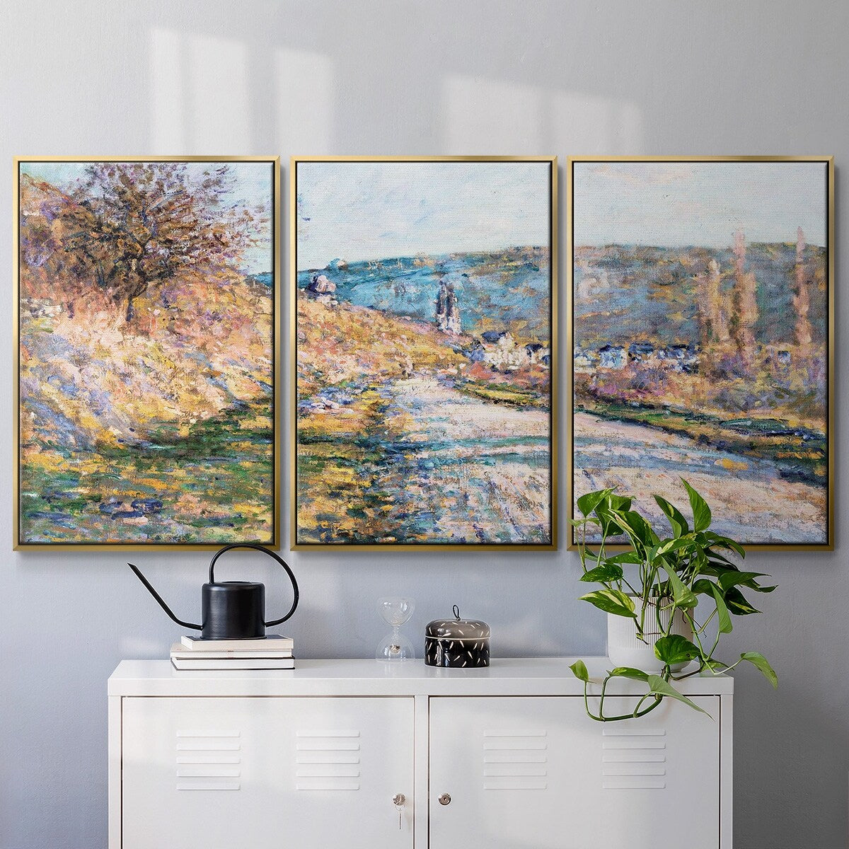 Monet - Multi Piece Framed Canvas