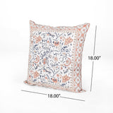 Moneta Modern Handcrafted Fabric Throw Pillow Cover by Christopher Knight Home