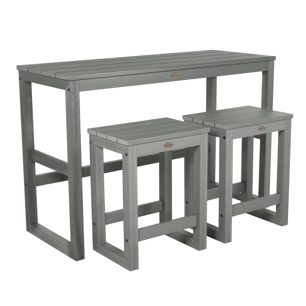 HIGHWOOD Monroe Modern Counter-Height Dining Balcony Set
