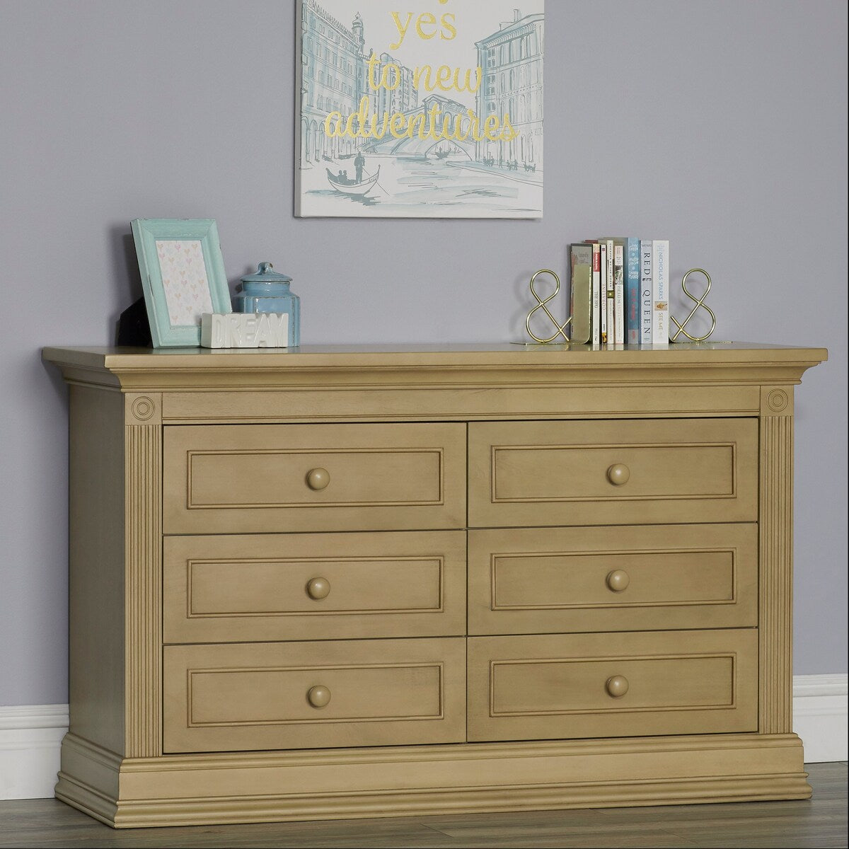 Montana 6 Drawer Dresser Driftwood