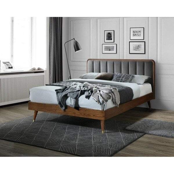 Monte Rosa Wooden Upholstery Platfoam Queen Bed