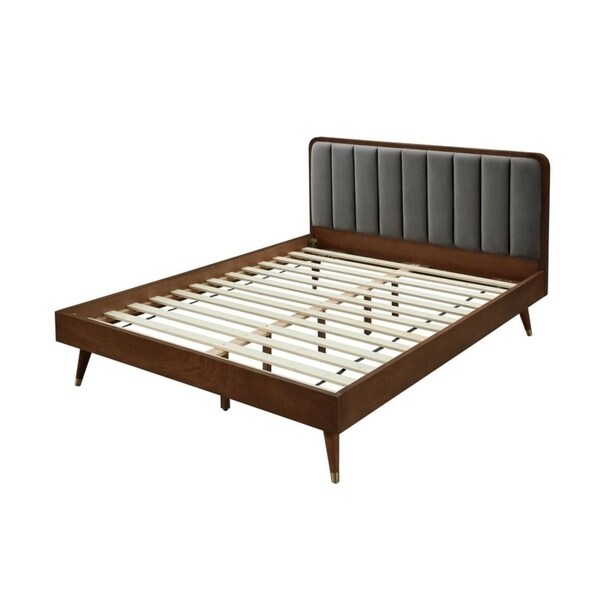 Monte Rosa Wooden Upholstery Platfoam Queen Bed