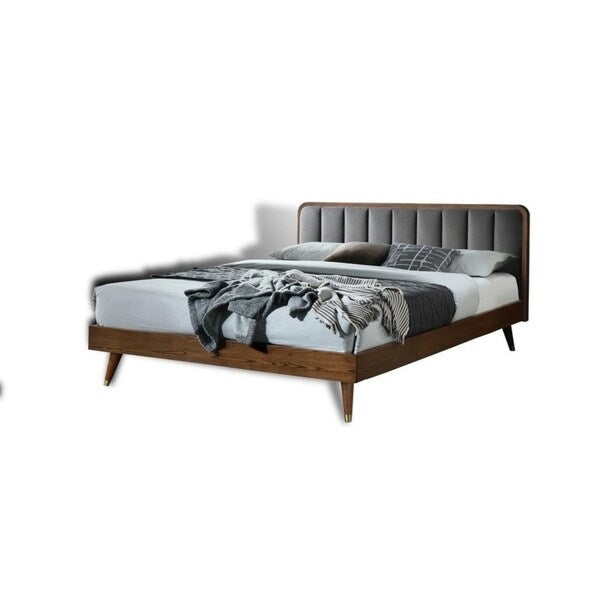 Monte Rosa Wooden Upholstery Platfoam Queen Bed