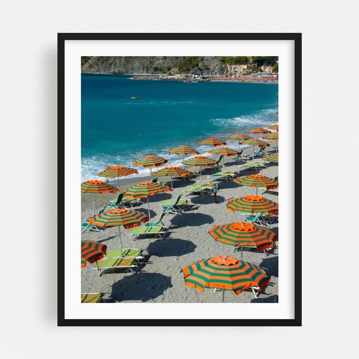 Monterosso al Mare Liguria Italy Photography Beach Art Print/Poster