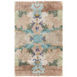 Montgomery Pastel Abstract Hand Knotted Wool Rug - 5x8