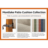 Classic Accessories Montlake Water-resistant Seat Cushion Slip Cover