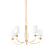 Montpelier 34" Wide 5-Light Chandelier