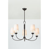 Montpelier 34" Wide 5-Light Chandelier