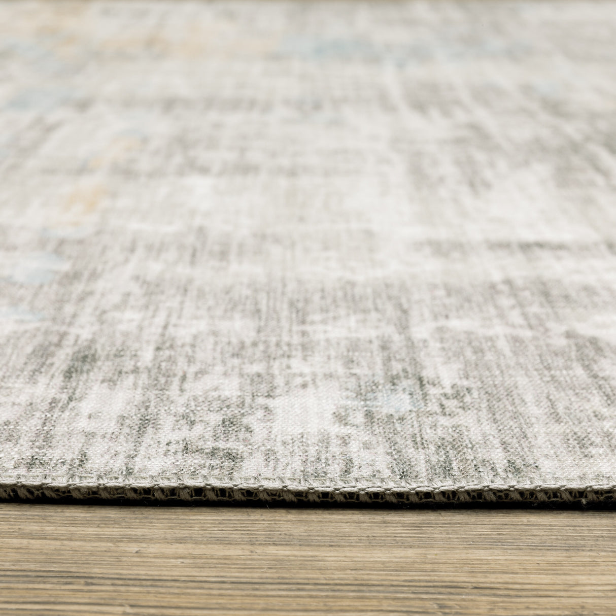 Vista Home Montreux Contemporary Abstract Gray Area Rug
