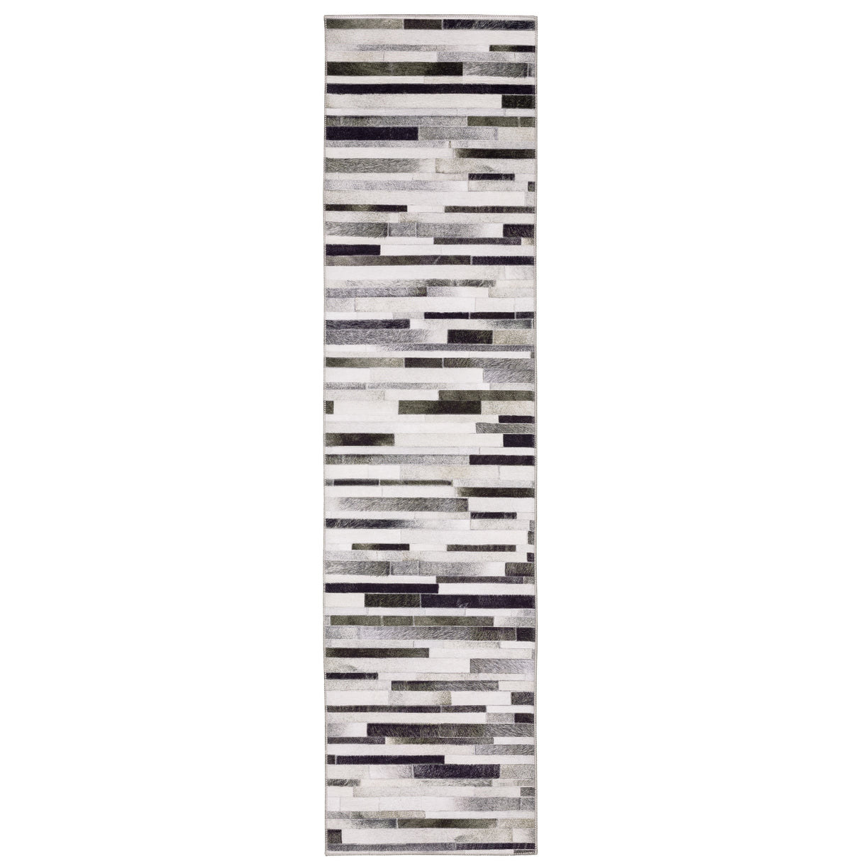 Vista Home Montreux Geometric Animal Print Gray Area Rug