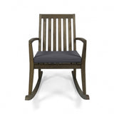 Montrose Traditional Outdoor Acacia Wood Rocking Chairs (Set of 2) by Christopher Knight Home
