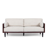 Sofia Upholstered 3-seater Sofa by Christopher Knight Home