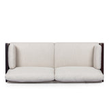 Sofia Upholstered 3-seater Sofa by Christopher Knight Home