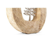 Monza Wood and Aluminum Fern Statuary