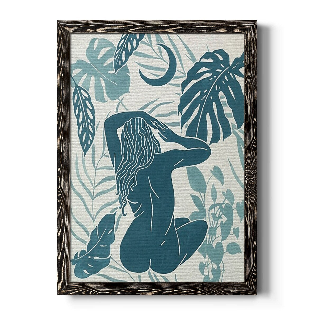 Moon Gazer IV-Premium Framed Canvas - Ready to Hang
