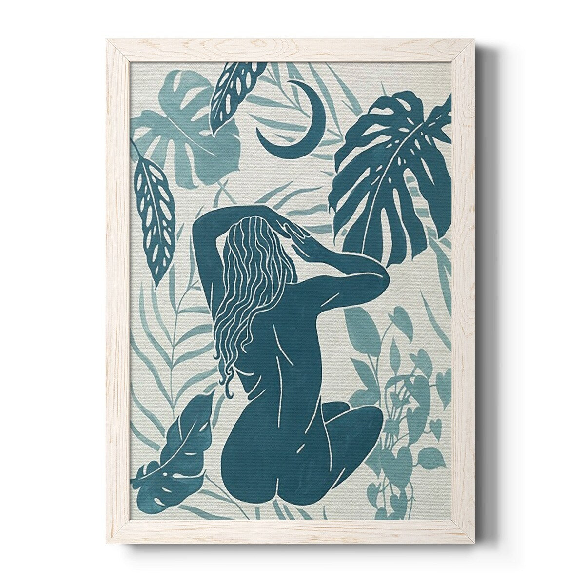 Moon Gazer IV-Premium Framed Canvas - Ready to Hang