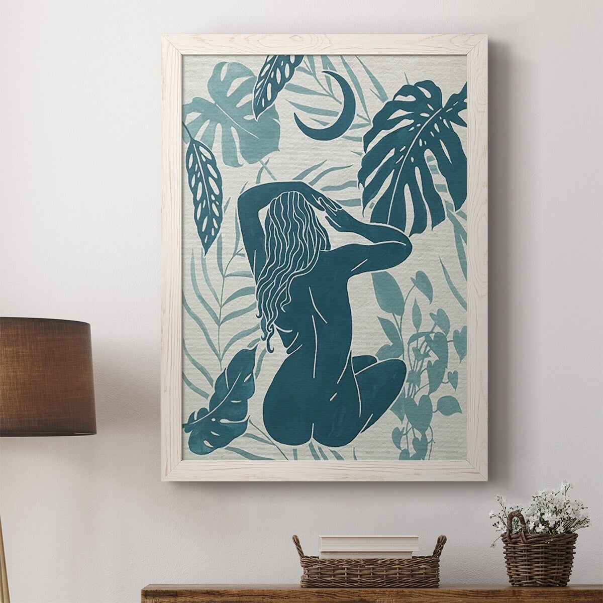 Moon Gazer IV-Premium Framed Canvas - Ready to Hang