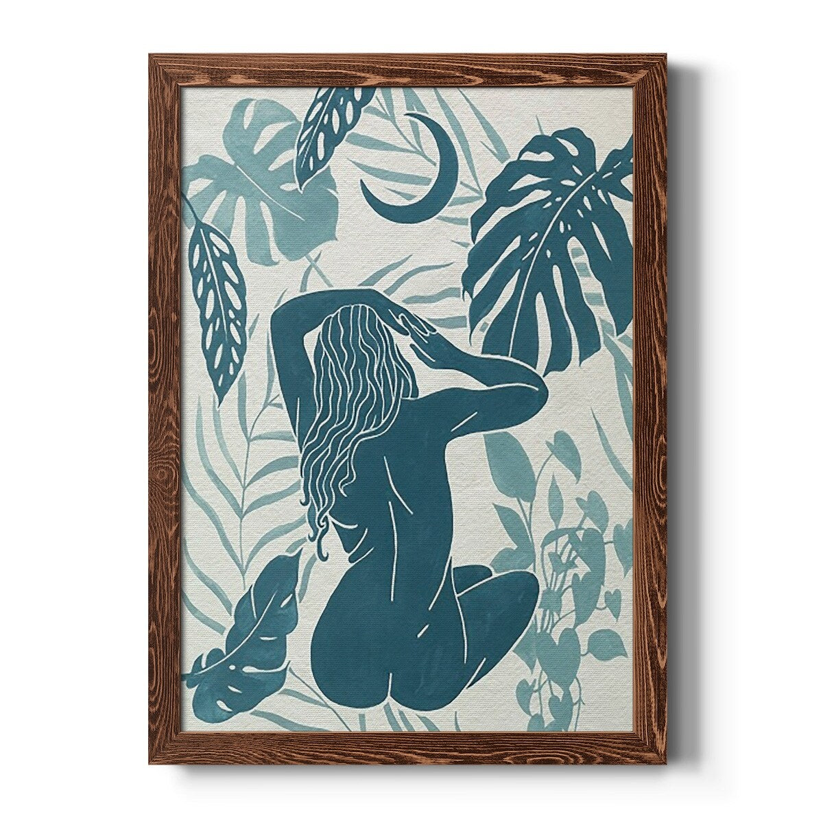 Moon Gazer IV-Premium Framed Canvas - Ready to Hang