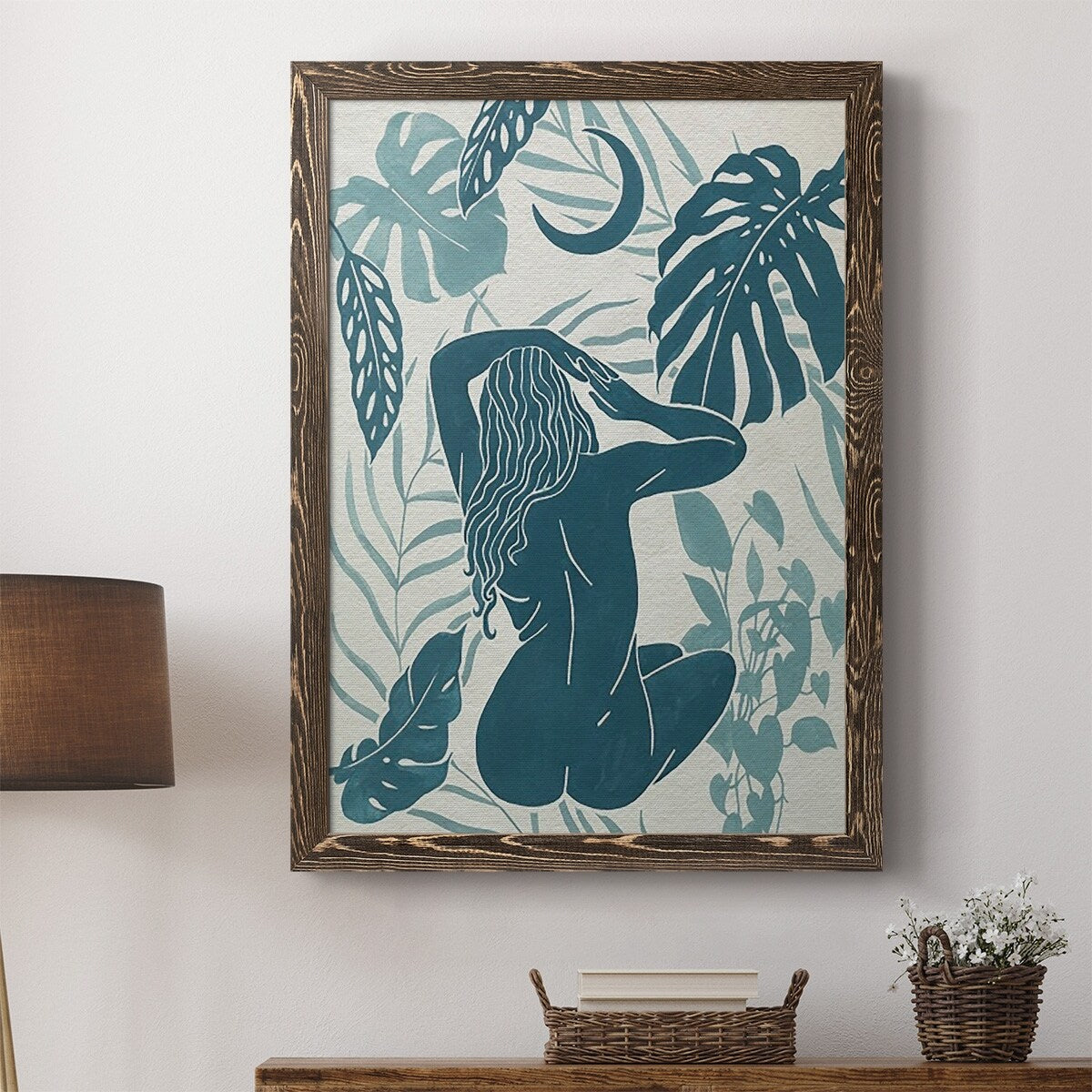 Moon Gazer IV-Premium Framed Canvas - Ready to Hang