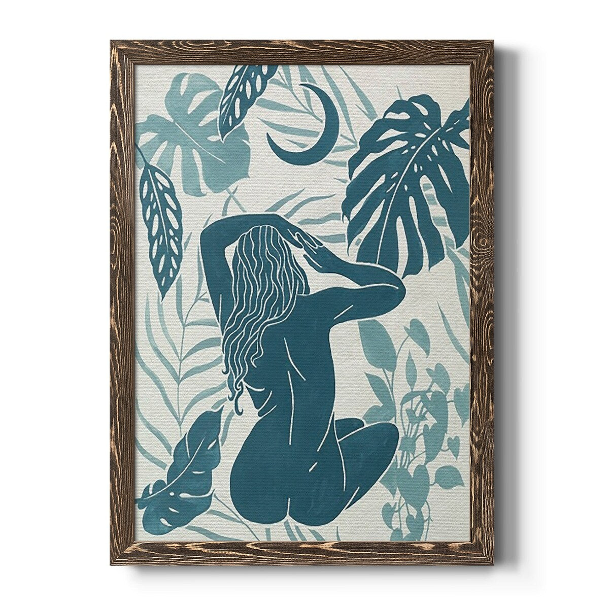 Moon Gazer IV-Premium Framed Canvas - Ready to Hang