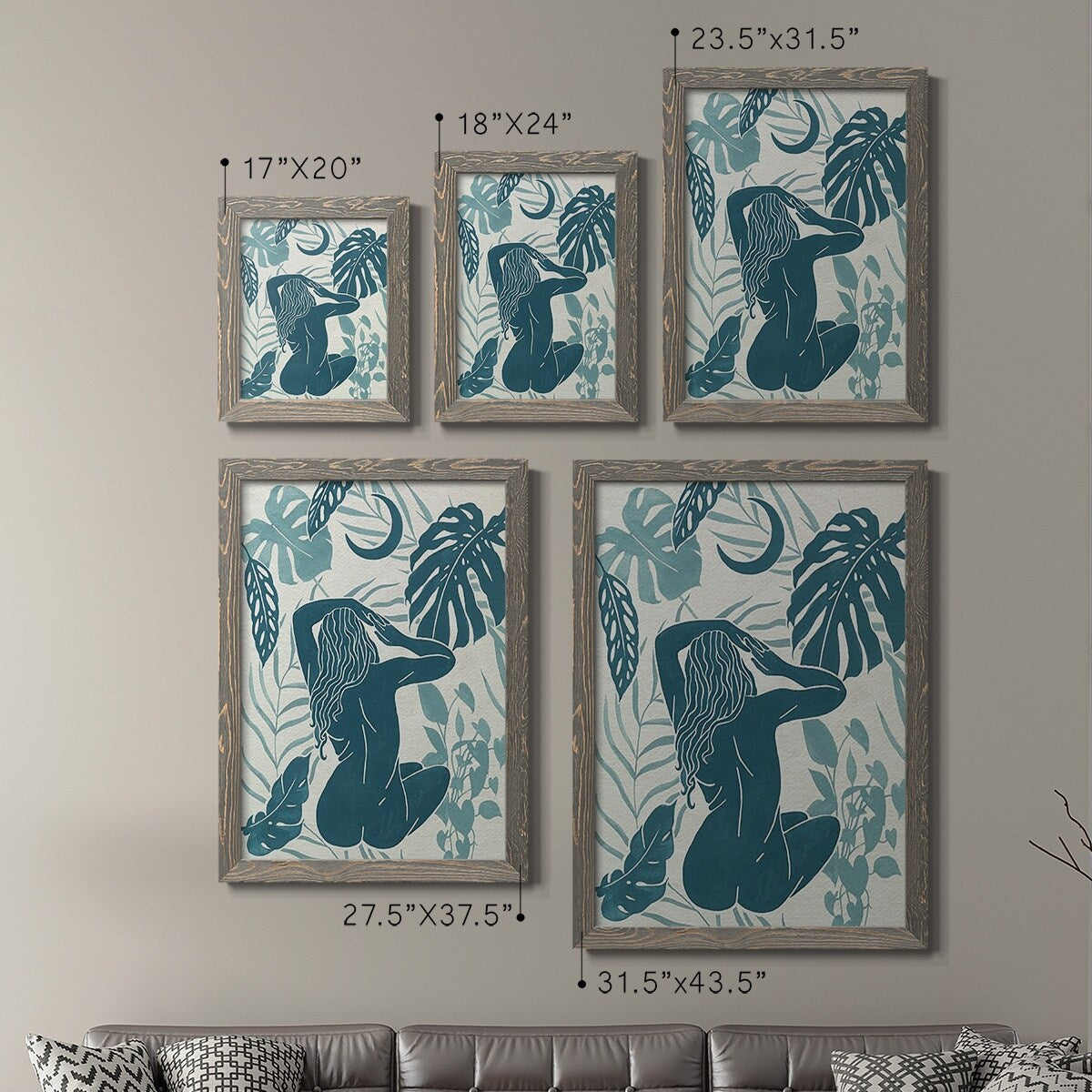 Moon Gazer IV-Premium Framed Canvas - Ready to Hang