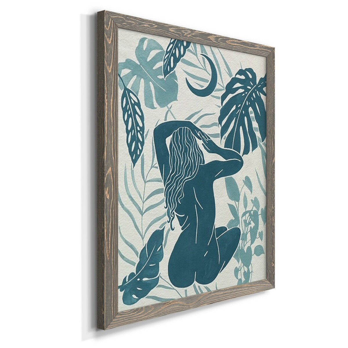 Moon Gazer IV-Premium Framed Canvas - Ready to Hang