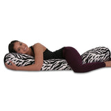 Mooshi Squishy Microbead Body Pillow - Hypoallergenic Bean Bag Pillow - Fun Bubbly Colors - Body Pillow